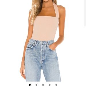 Candice Halter Bodysuit by superdown